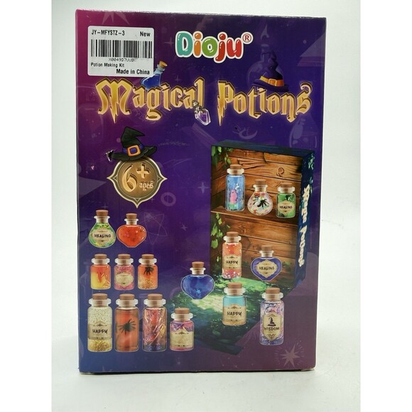 Magical Potions Kit 20 Witch Formula Mix Bottles DIY Arts and Craft Fairy Magic - Picture 8 of 11